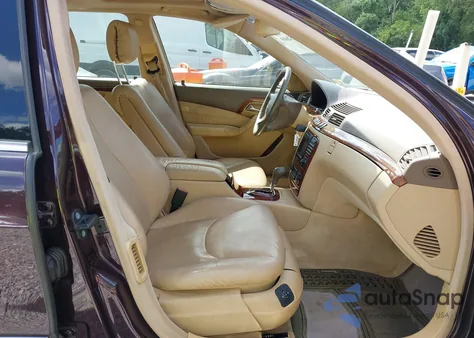 2000 Mercedes-Benz S 430 z USA, uszkodzony, nr VIN WDBNG70J8YA007057